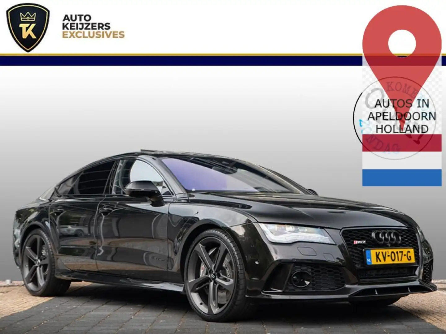 Audi RS7 A7 Sportback 4.0 TFSI quattro Pro Line plus Schwarz - 1