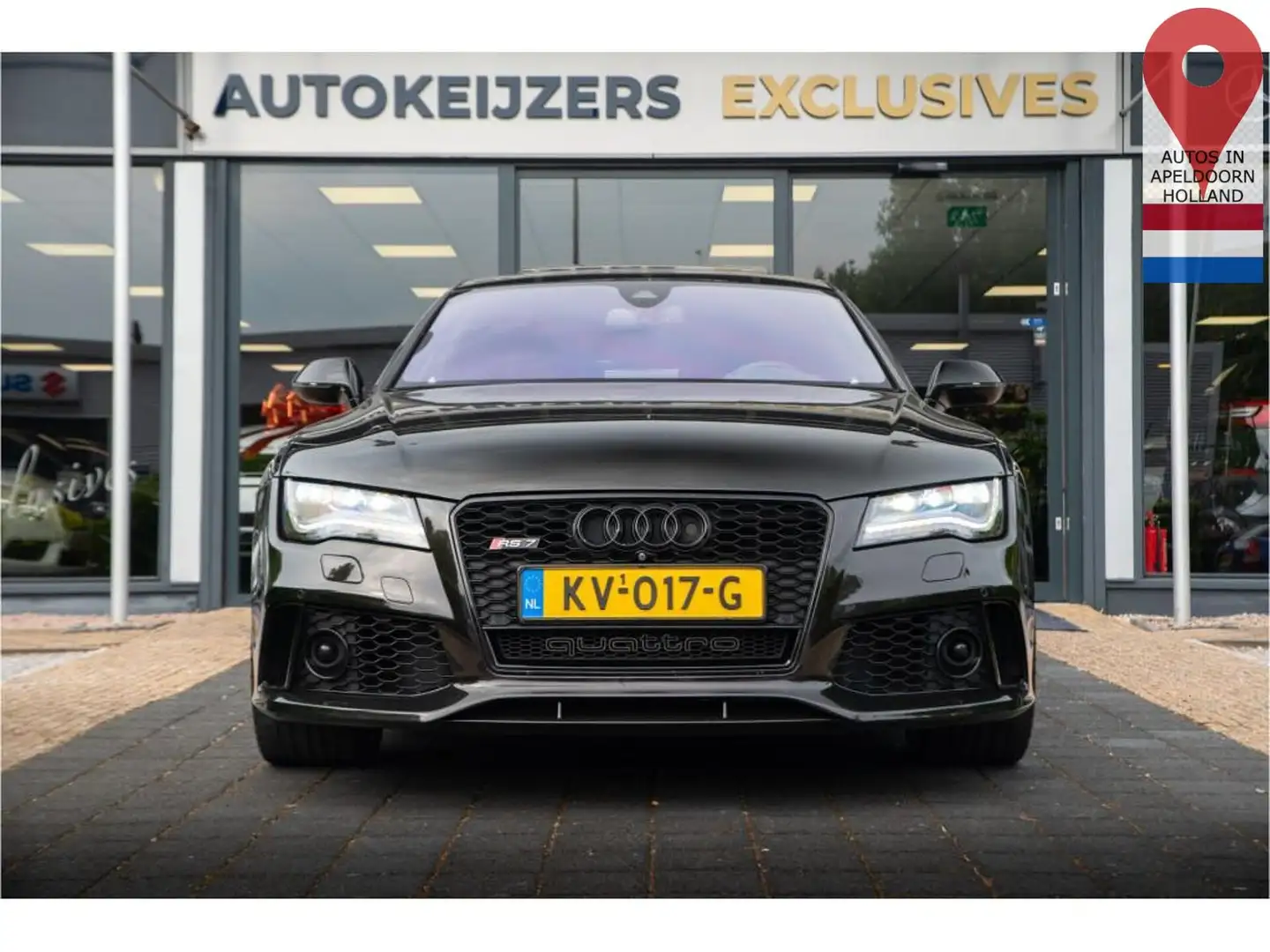 Audi RS7 A7 Sportback 4.0 TFSI quattro Pro Line plus Černá - 2