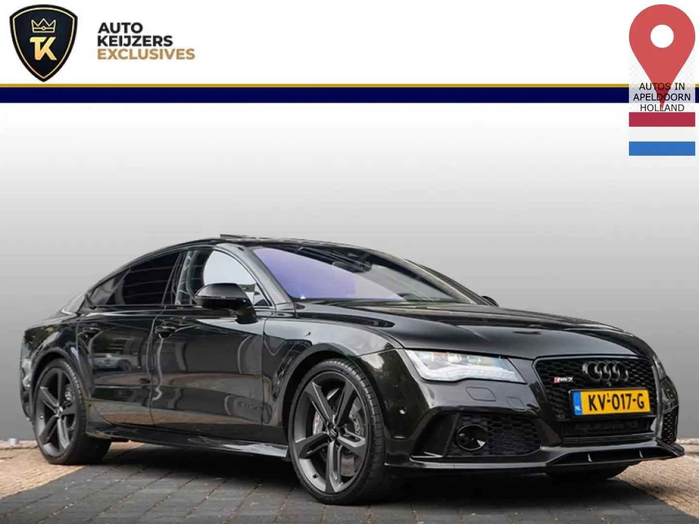 Audi RS7 A7 Sportback 4.0 TFSI quattro Pro Line plus Černá - 1