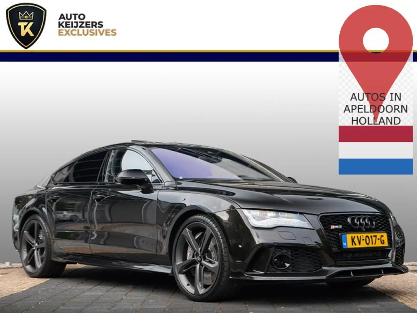 Audi RS7 A7 Sportback 4.0 TFSI quattro Pro Line plus Чёрный - 1