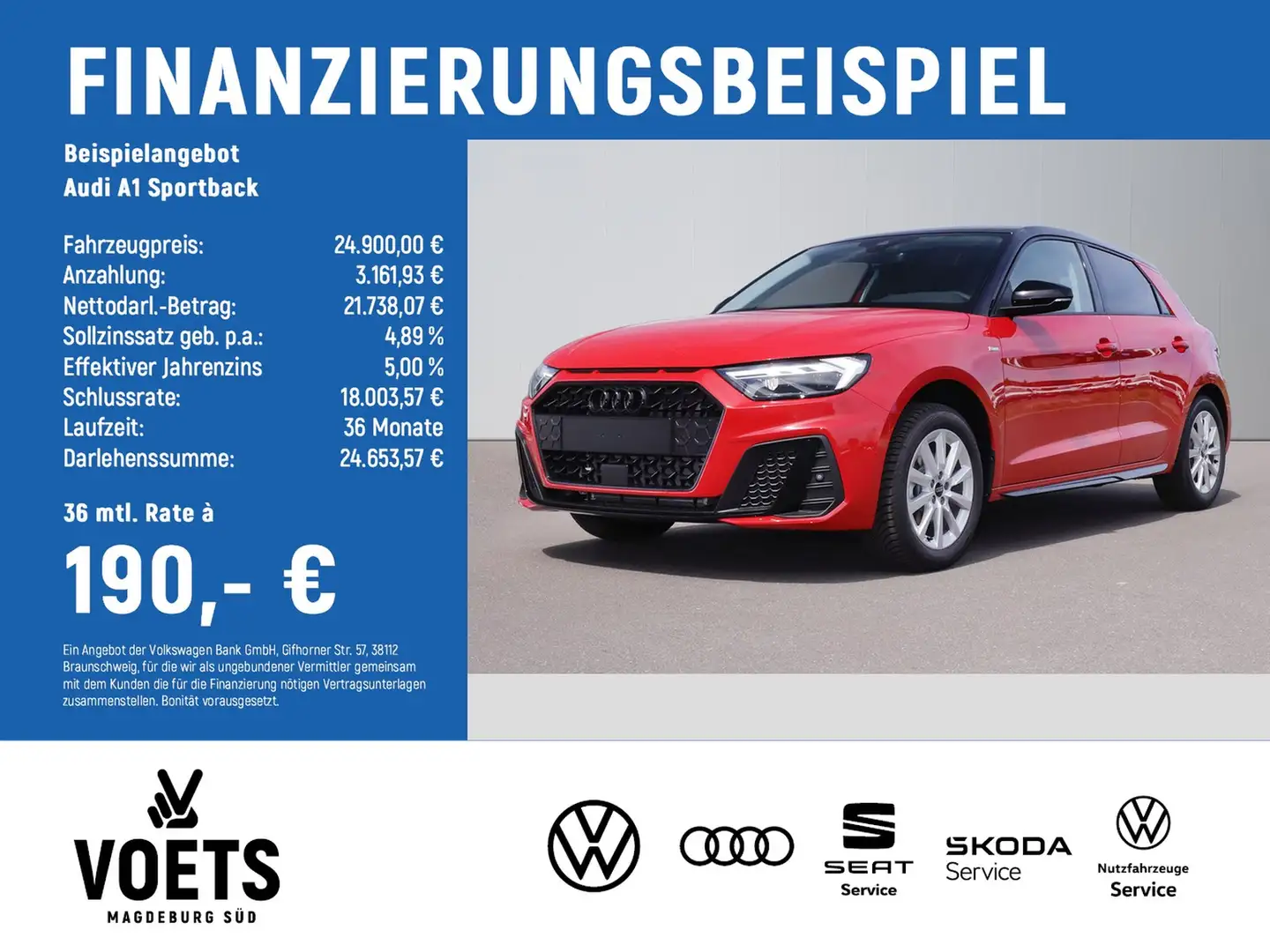 Audi A1 Sportback 30 TFSI S line LED+ALLWETTER Gelb - 2
