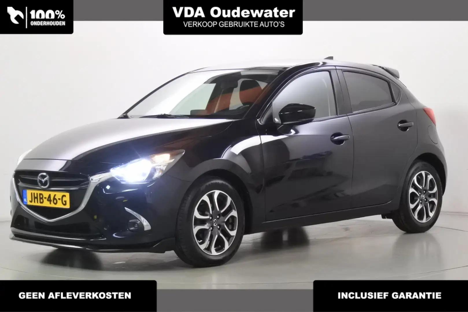 Mazda 2 1.5 90pk Sports-line Zwart - 1