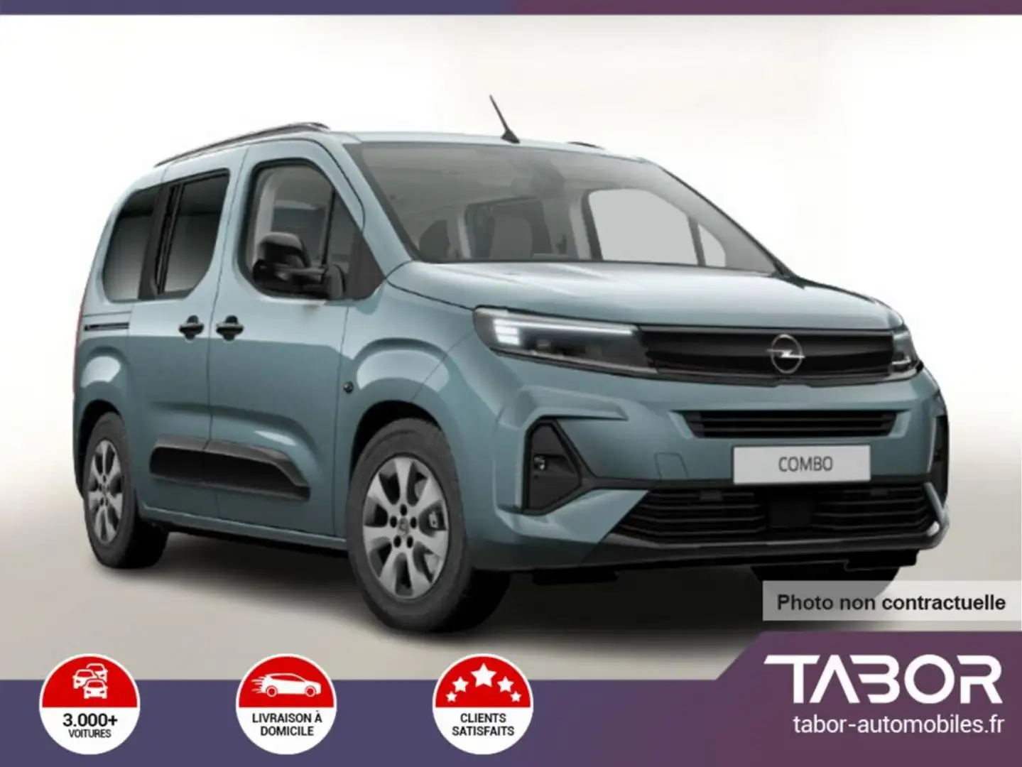 Opel Combo 1.5 D 130 AT8 GS GPS Cam Bleu - 1