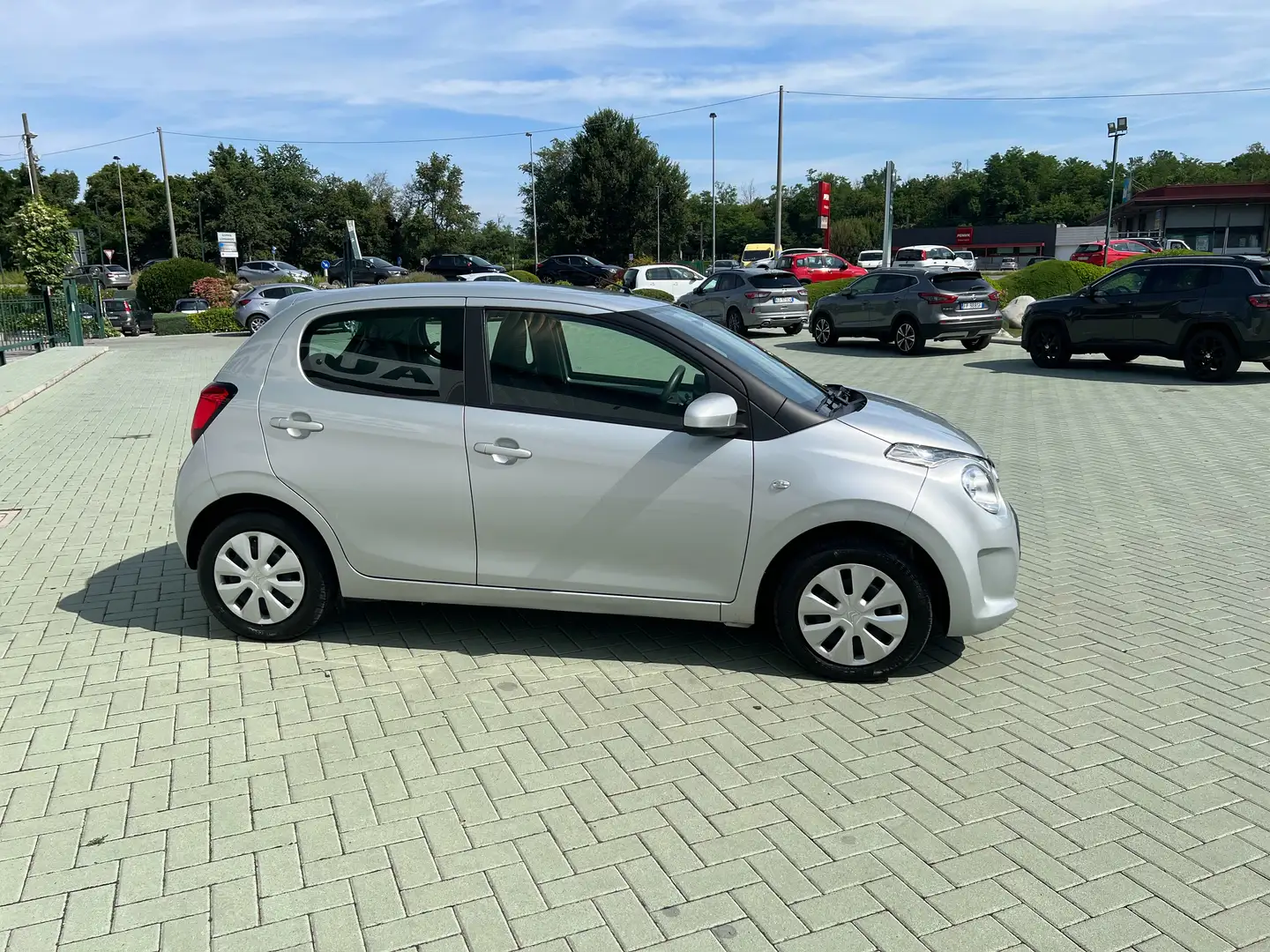 Citroen C1 5p 5p 1.0 vti Feel s/s OK x NEOPATENTATI NUOVO CDS Argento - 2