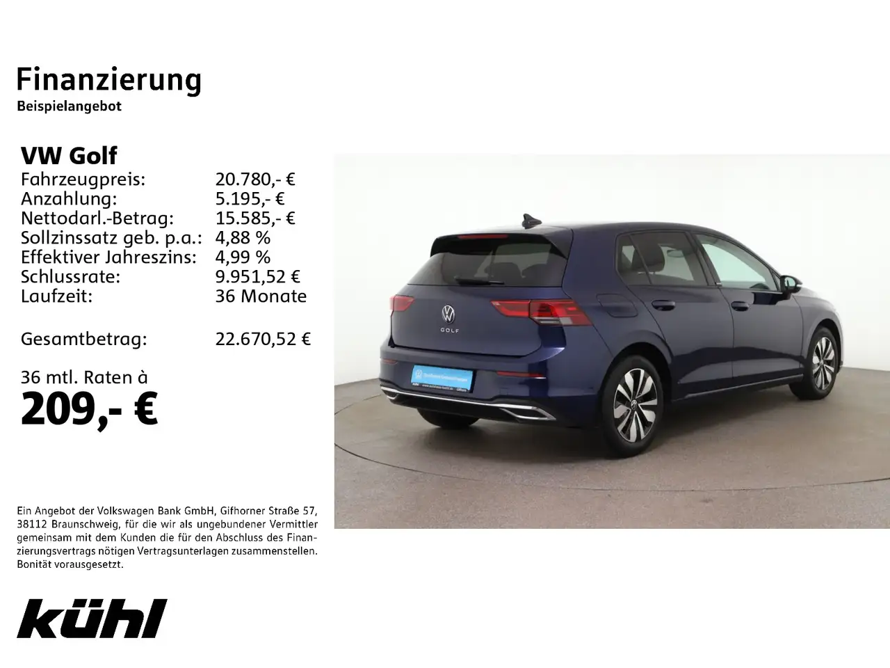 Volkswagen Golf 8 VIII 1.5 TSI Move LED/ACC/App/Navi 2