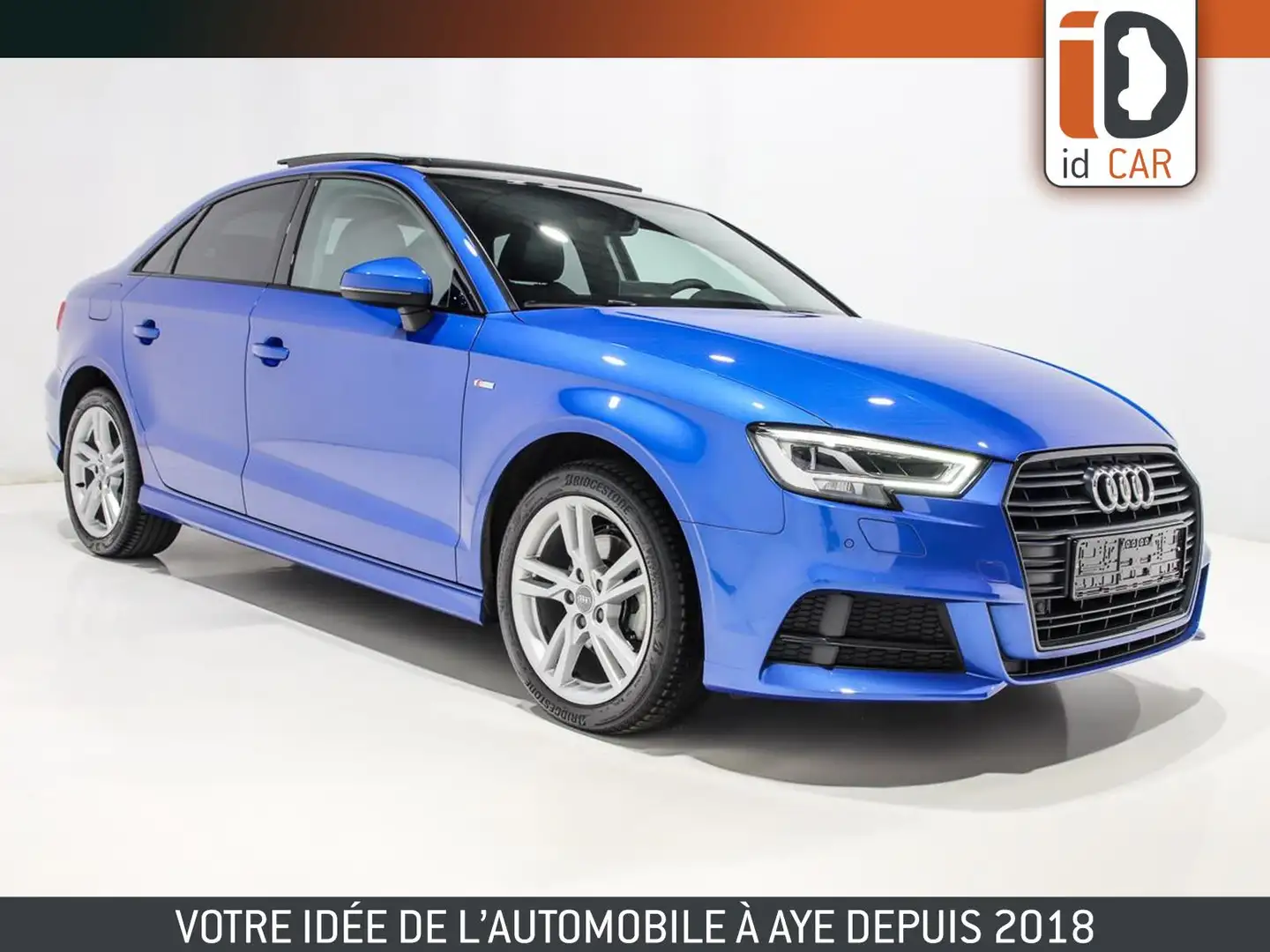 Audi A3 LIMOUSINE 35 TFSI S-TRONIC S-LINE TOIT PANO SHADOW Bleu - 1