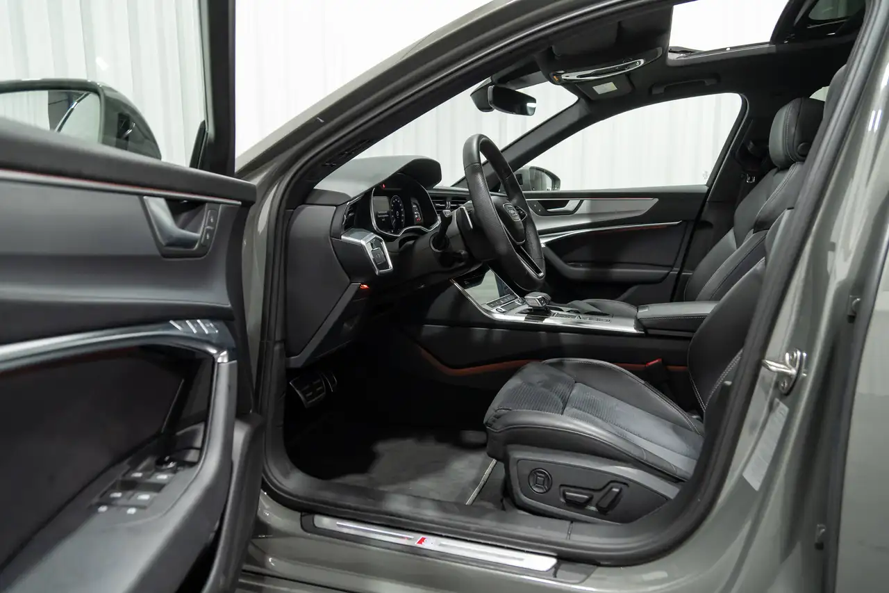 Audi A6 Avant 50 TFSIe Quattro S Line Pano Trekhaak Shadow Matrix ACC, миниатюра 14