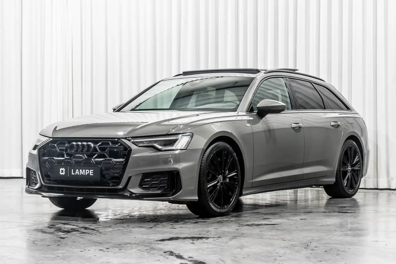 Audi A6 Avant 50 TFSIe Quattro S Line Pano Trekhaak Shadow Matrix ACC, миниатюра 3