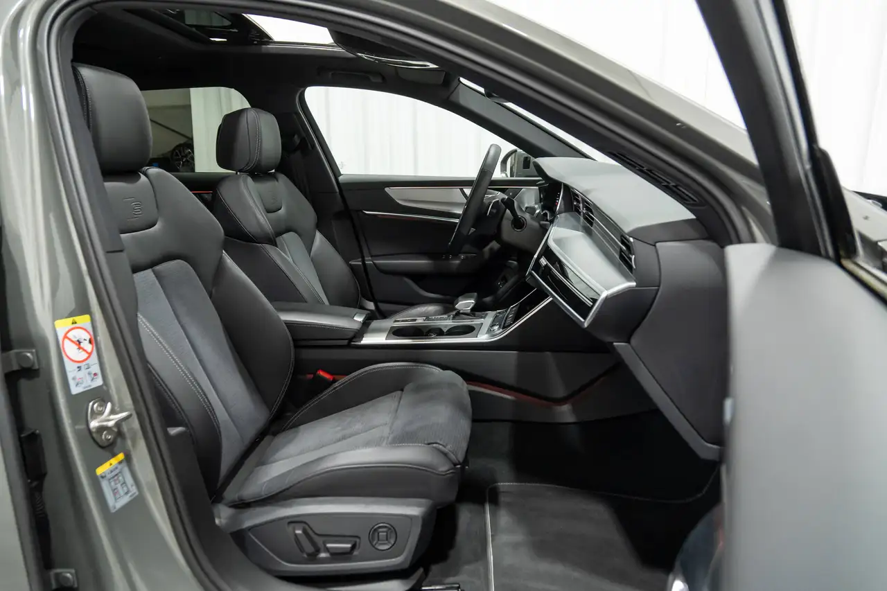 Audi A6 Avant 50 TFSIe Quattro S Line Pano Trekhaak Shadow Matrix ACC, миниатюра 17