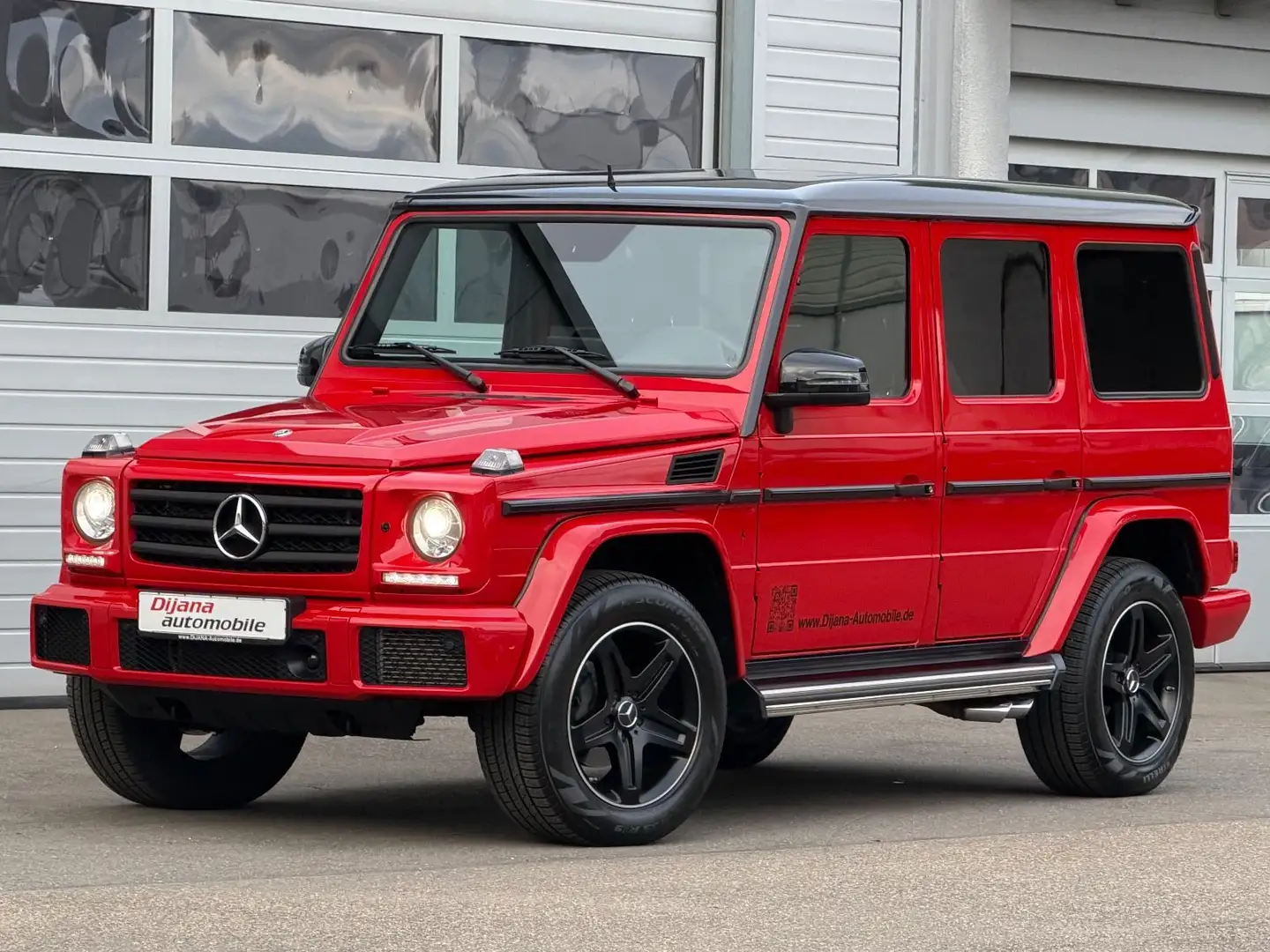 Mercedes-Benz G 500 Designo Edition BRD VOLL+Standhzg PERFEKT! Rouge - 1