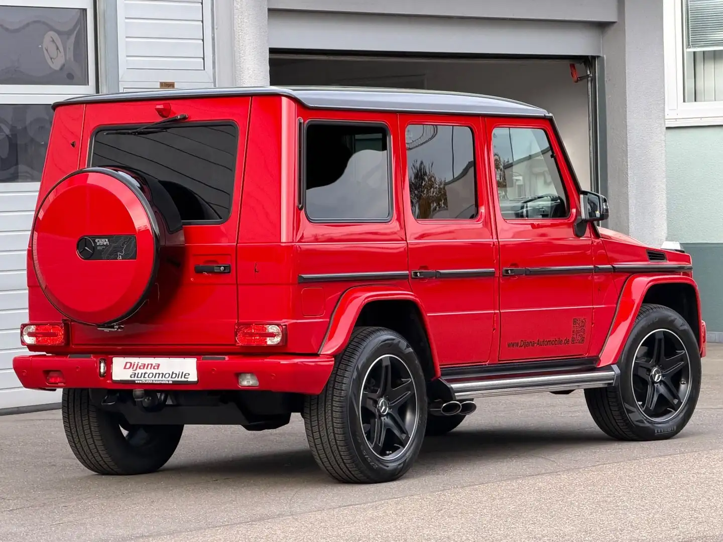 Mercedes-Benz G 500 Designo Edition BRD VOLL+Standhzg PERFEKT! Rouge - 2