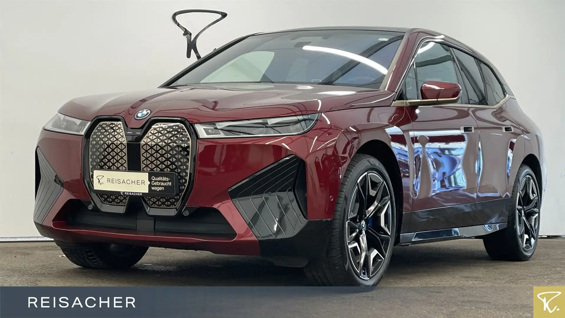BMW iX xDrive50 Sportpaket LCPro AHK ACC 360° 22" LM Rot - 1
