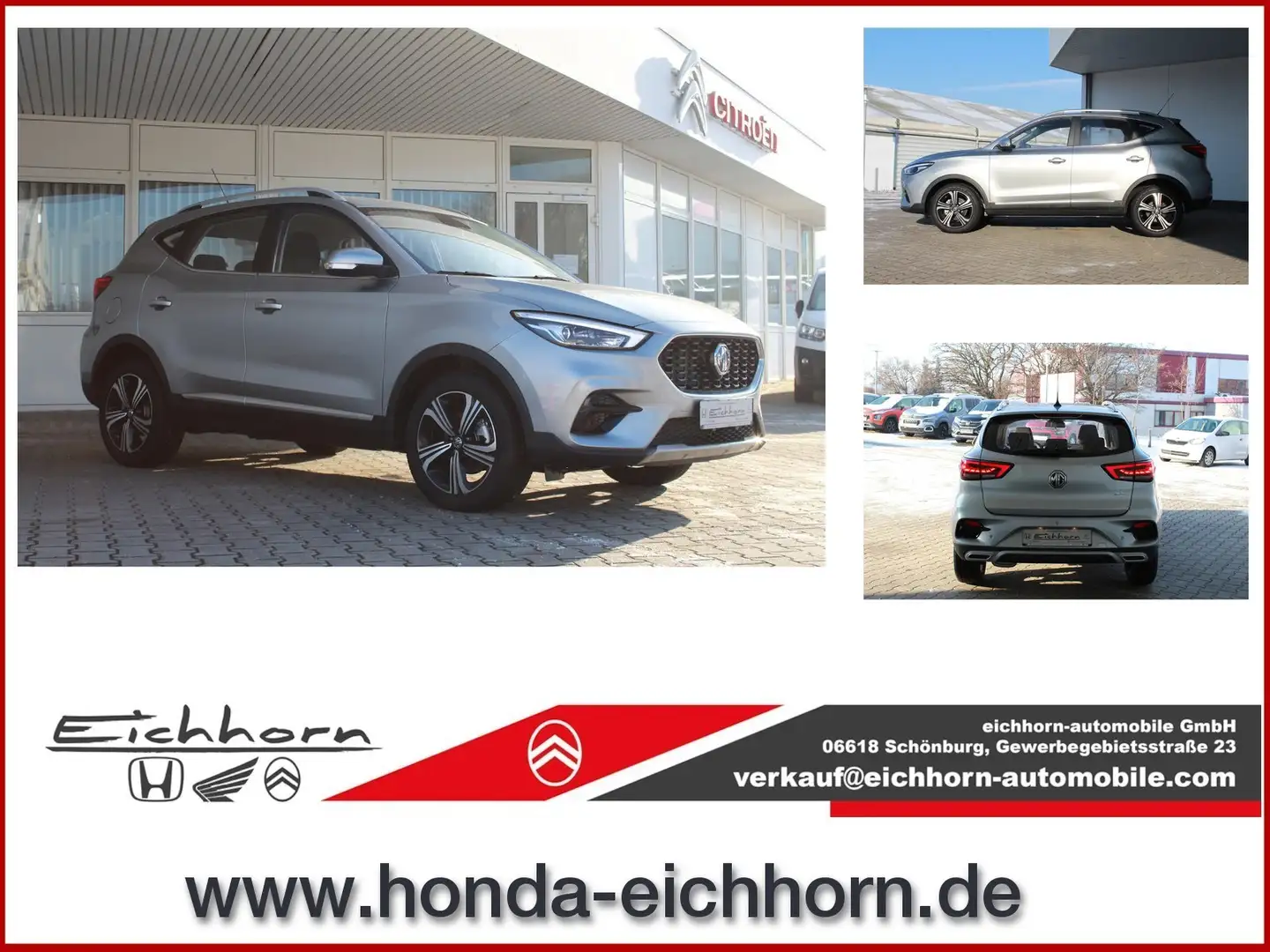 MG ZS 1.5L 5MT Com Silber - 1