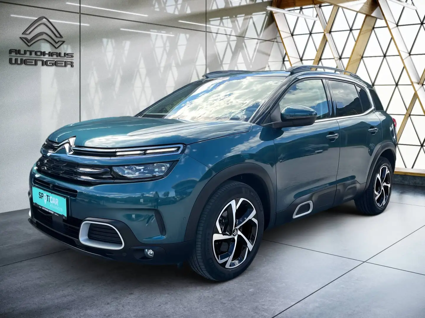 Citroen C5 Aircross C5 Aircross 130PS Automatik Shine Blau - 2