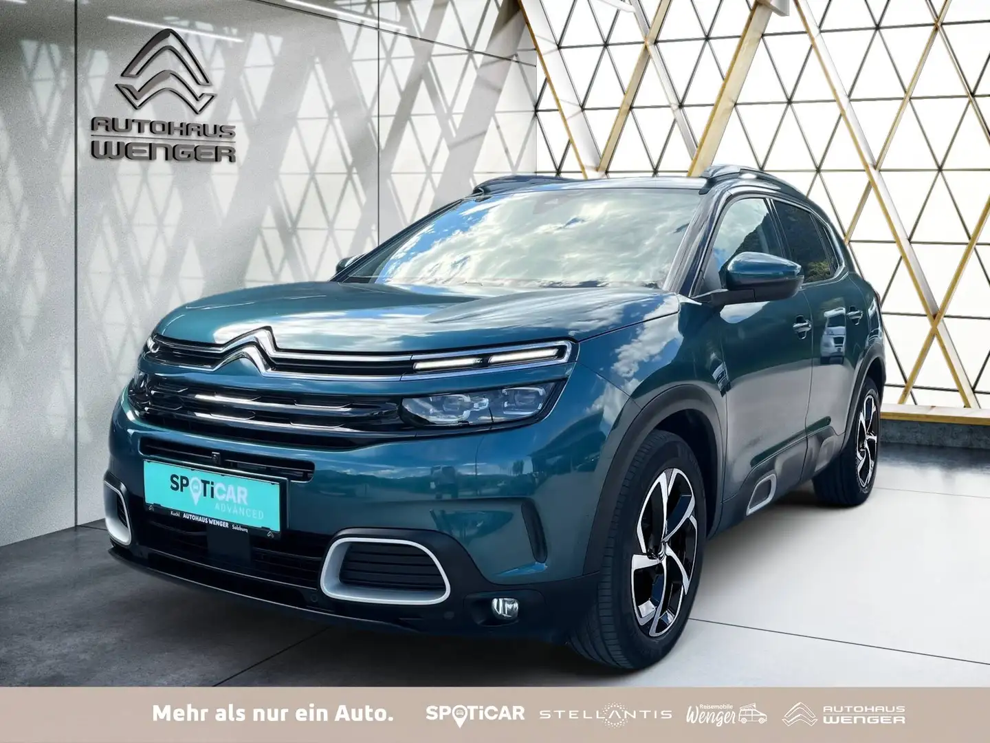 Citroen C5 Aircross C5 Aircross 130PS Automatik Shine Blau - 1