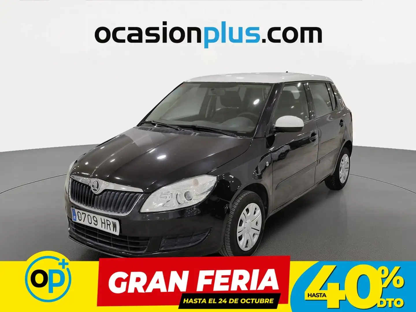 Skoda Fabia 1.2 Ambition 60 Negro - 1