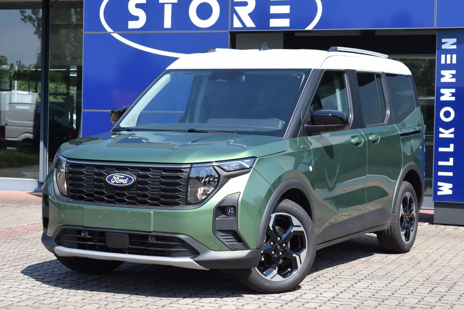 Ford Tourneo Courier Active ACC Kamera NAVI 5J. Garantie Grün - 2