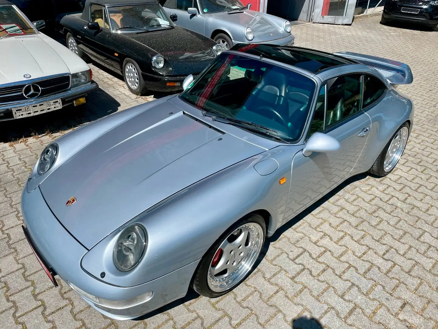 Porsche 993 turbo Targa -450PS- 1. dt. Hd.- H-Kz. Silber - 2