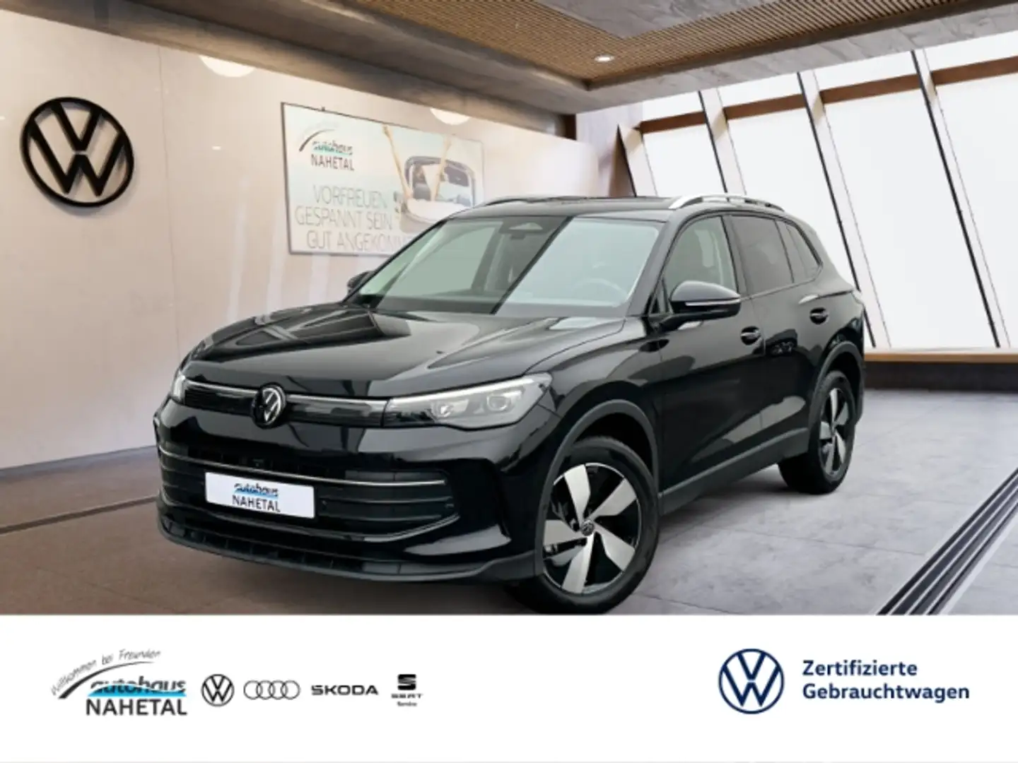 Volkswagen Tiguan 2.0 TDI LIFE 18'' LED+ AHK NAVI IQ DRIVE AREA VIEW Schwarz - 1