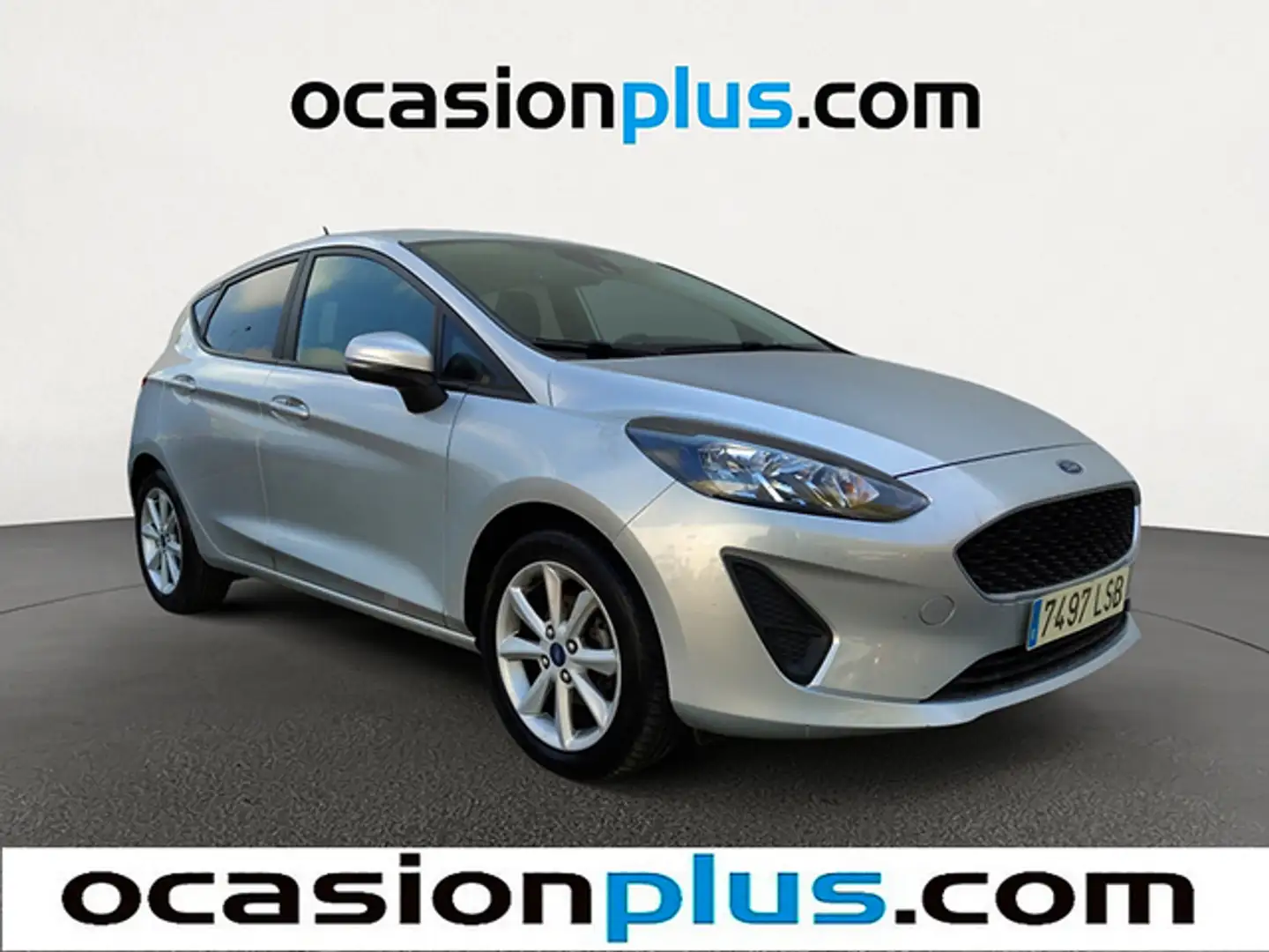 Ford Fiesta 1.0 EcoBoost S/S Trend 100 Plateado - 2
