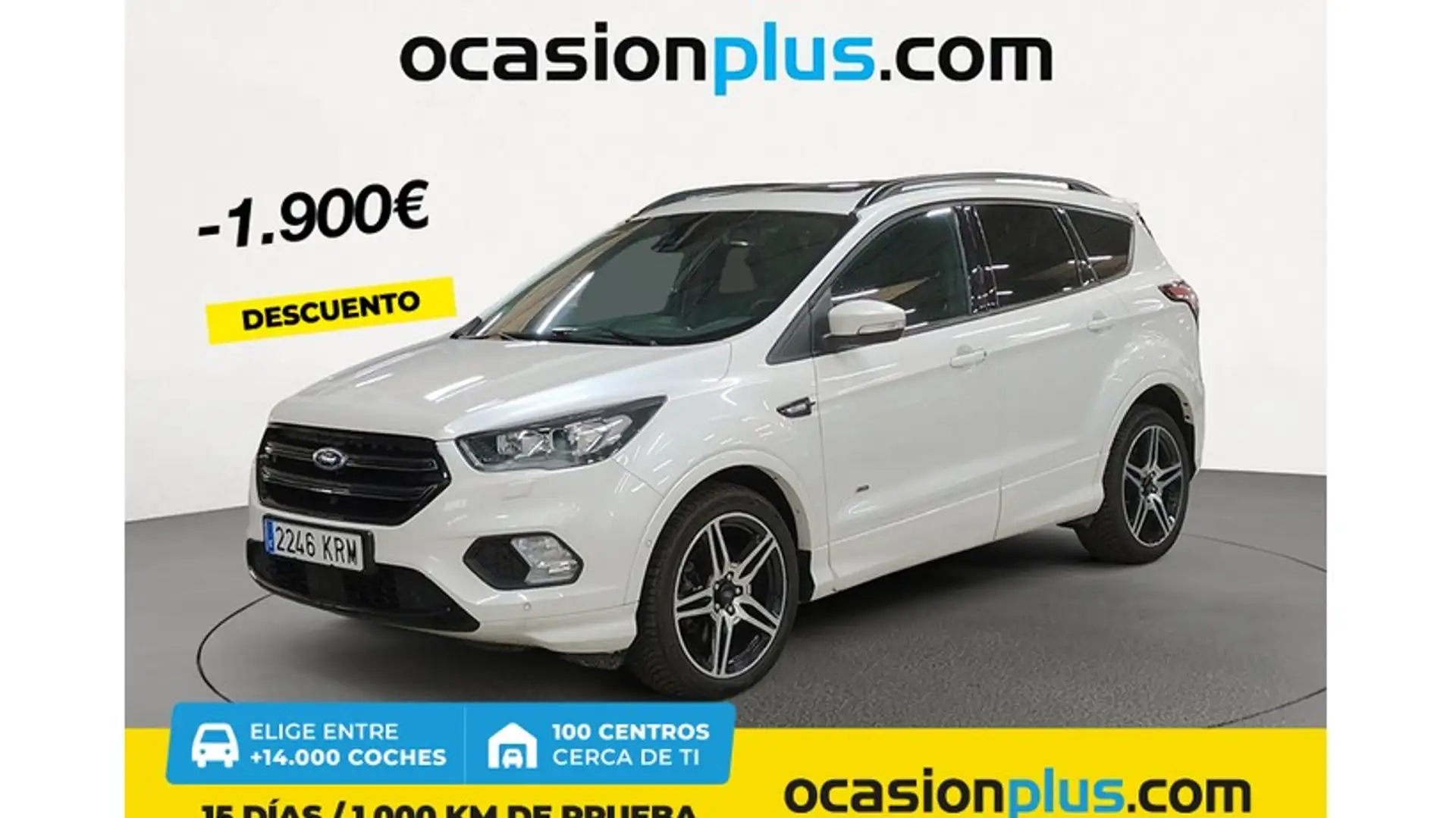 Ford Kuga 2.0TDCi Auto S&S ST-Line 4x4 PS 180 Белый - 1