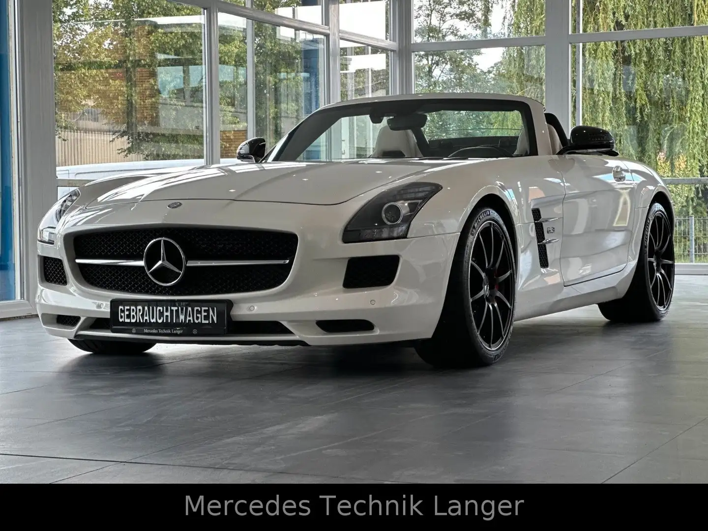 Mercedes-Benz SLS Roadster GT/CARBON/B&O/WERTANLAGE bijela - 1