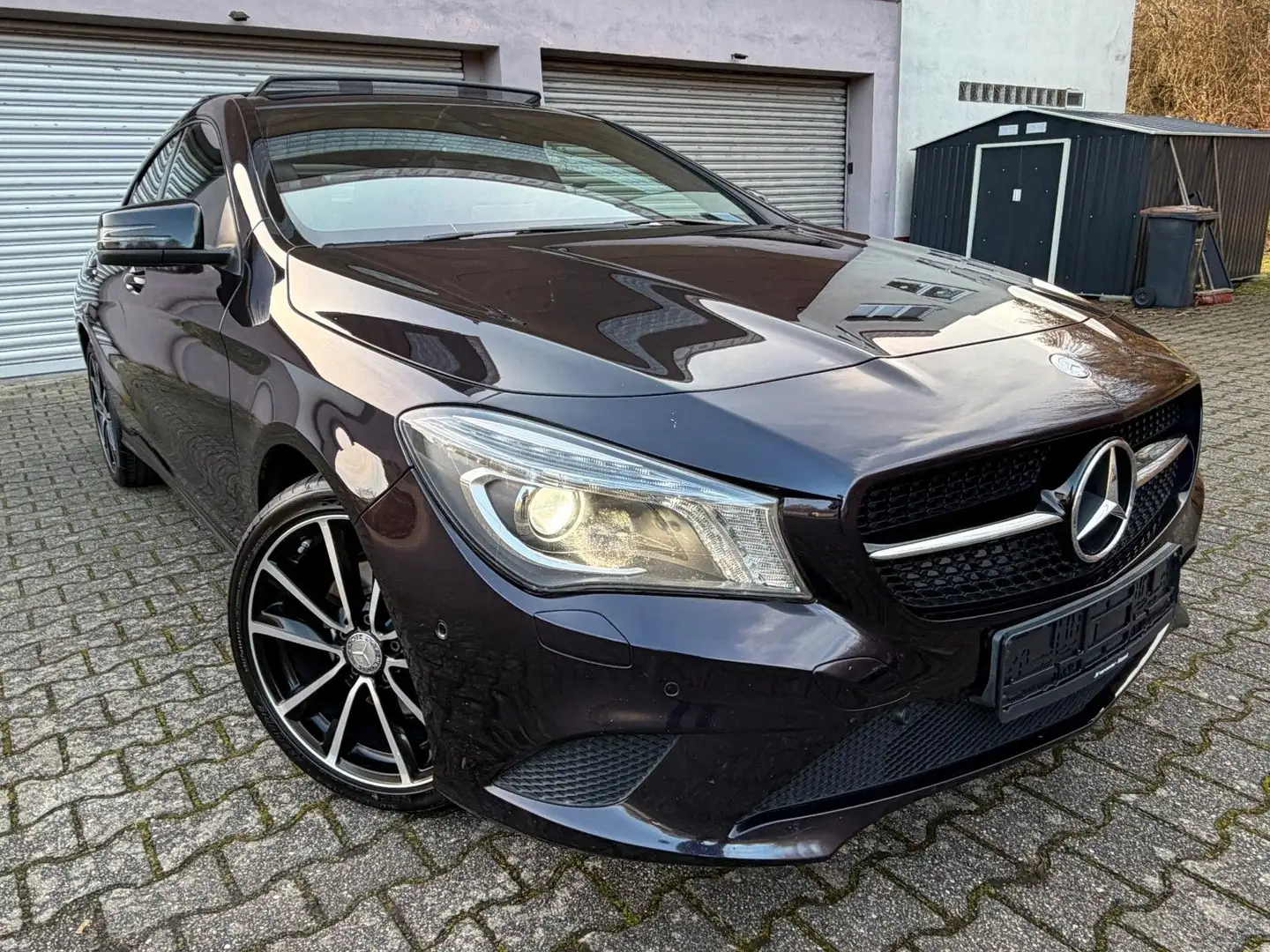 Mercedes-Benz CLA 220 CDI NIGHT-PANORAMA-KAMERA-TOTW. Violett - 1