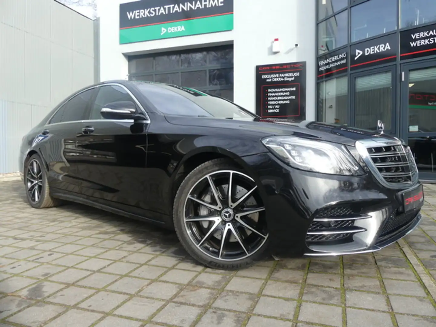 Mercedes-Benz S 560 4Matic AMG Line PANO/BURM/HUD/STHZ/KAM Noir - 1