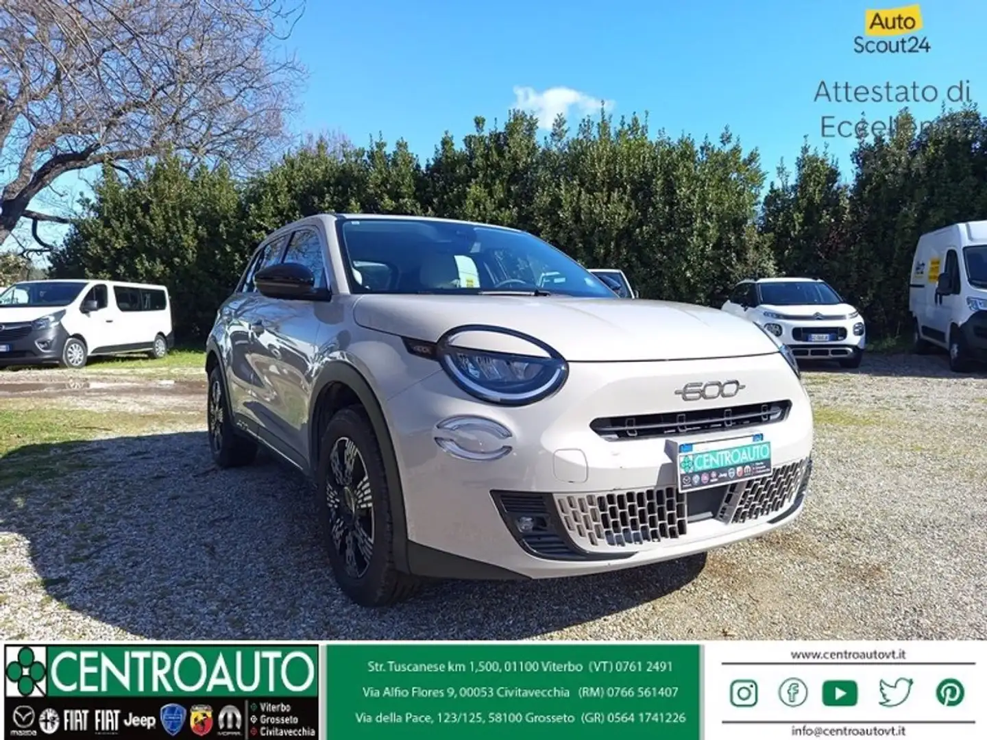Fiat 600 1.2 hybrid 100cv auto Beige - 1