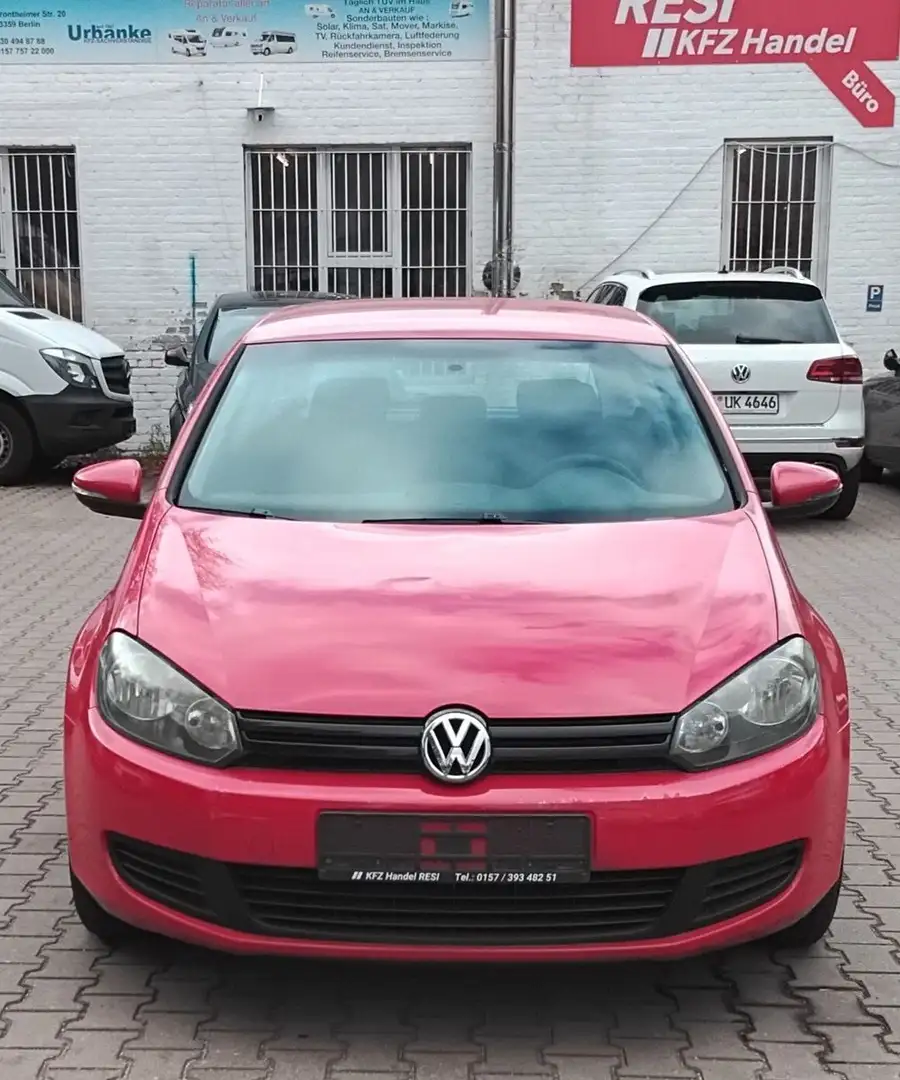 Volkswagen Golf VI Trendline Neuer Tüv Rot - 2