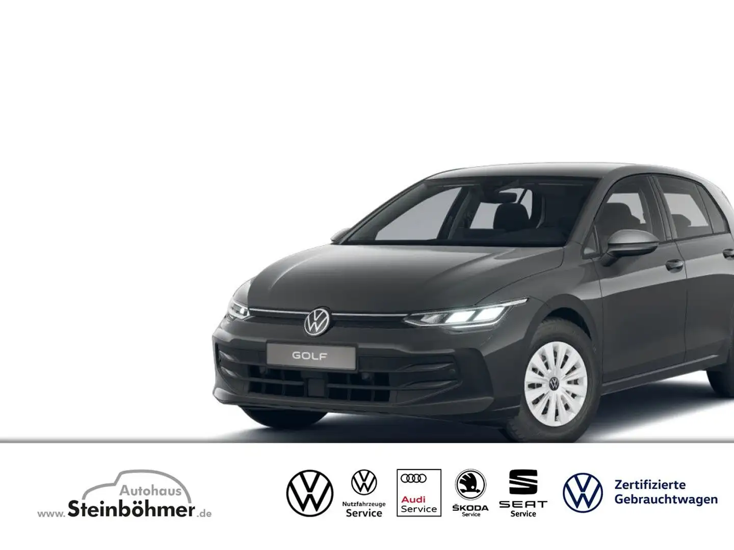 Volkswagen Golf 1.5 TSI  AppConnect Einparkhilfe SideAssist Grau - 1