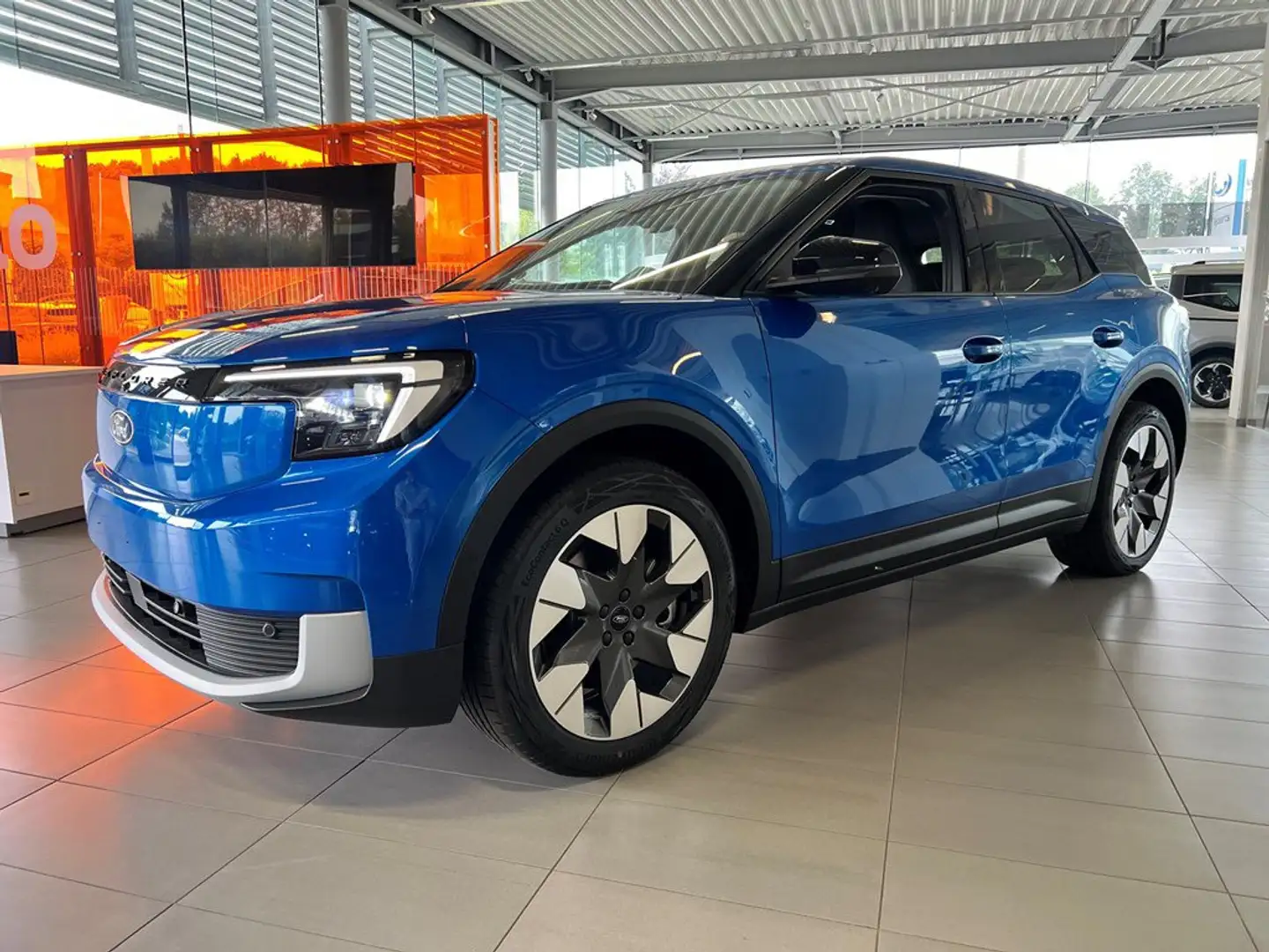 Ford Explorer PREMIUM - 79KWH AWD - 350 PK - STOCKACTIE!! Bleu - 1