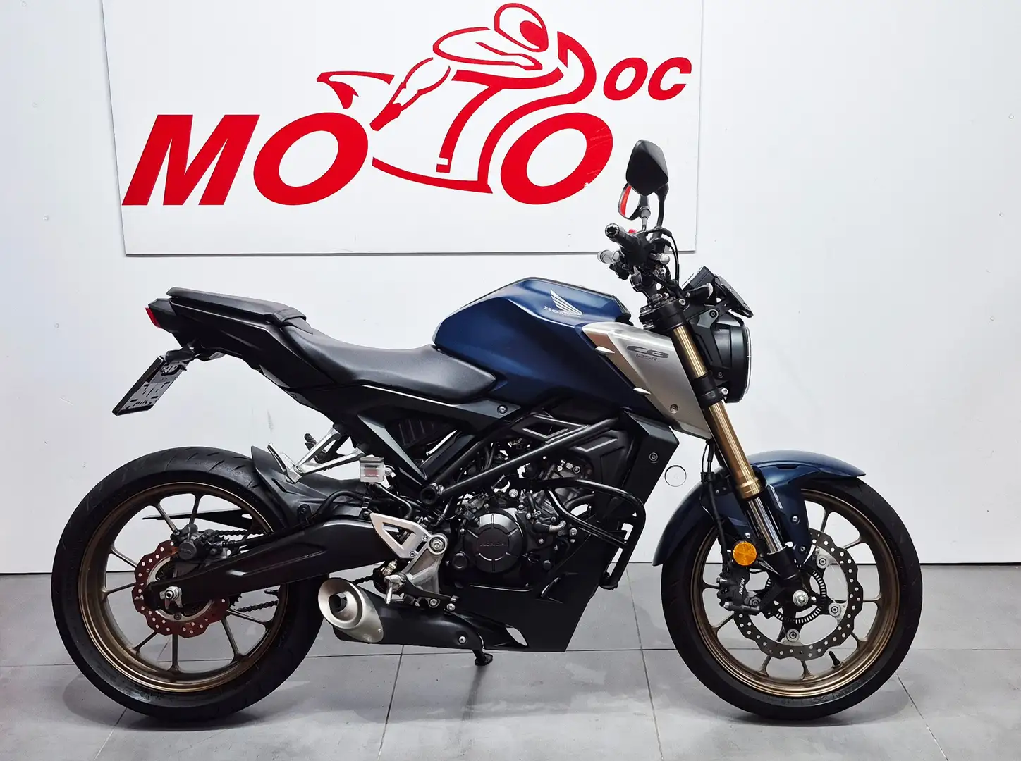 Honda CB 125 R Bleu - 1