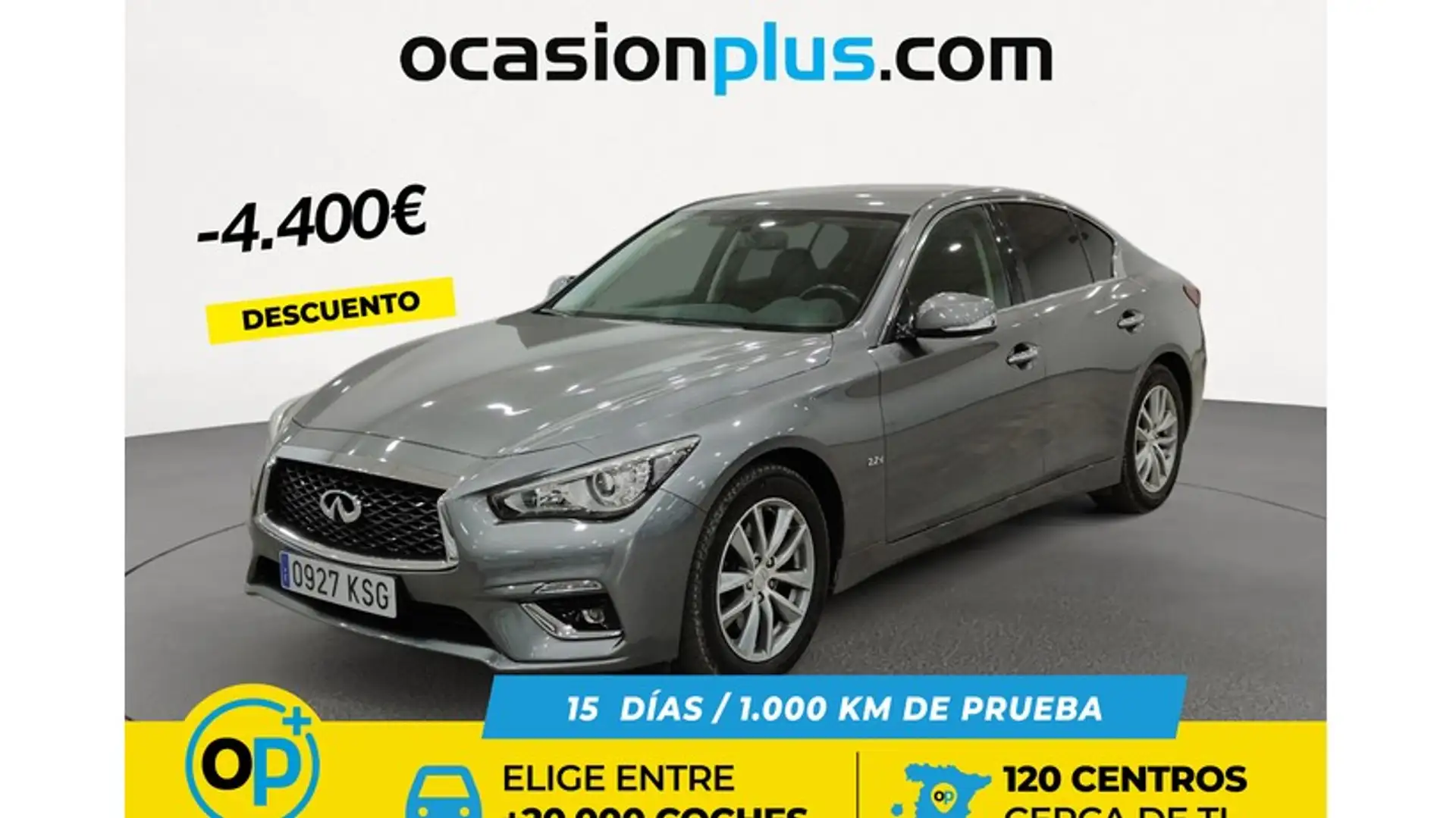 Infiniti Q50 2.2d Premium Aut. Grau - 1