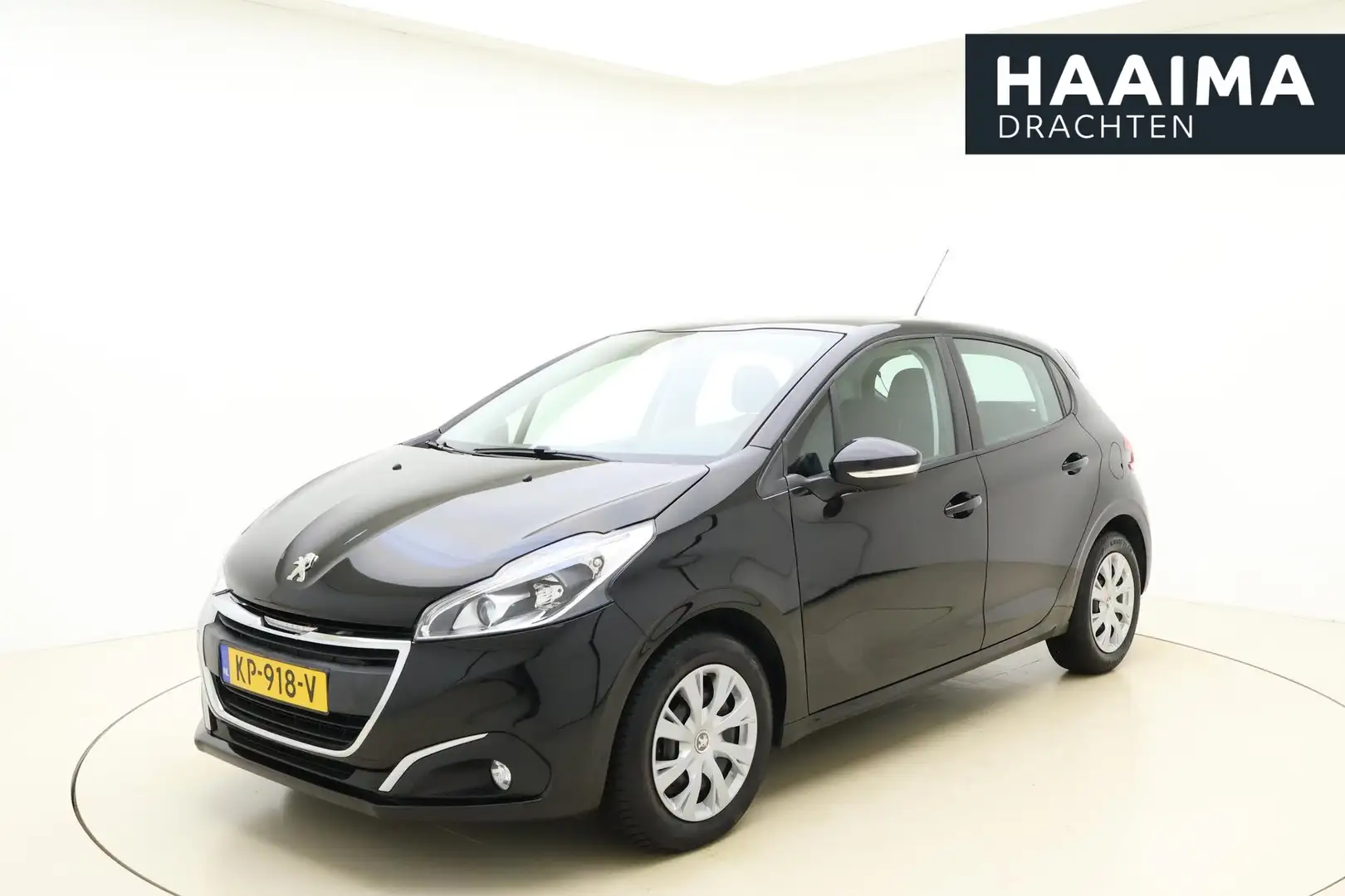 Peugeot 208 1.2 PureTech Blue Lion | Navigatie | Airco | Cruis Zwart - 1