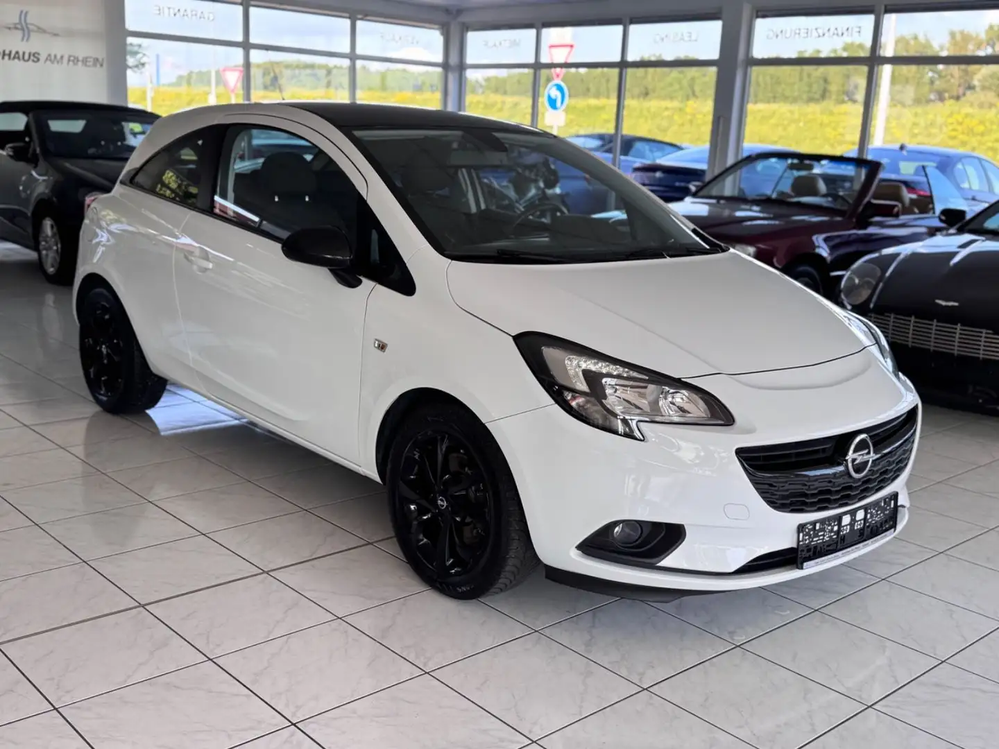 Opel Corsa E Color Edition eco+Sitzh+LenkradHzg+TOP! Weiß - 1