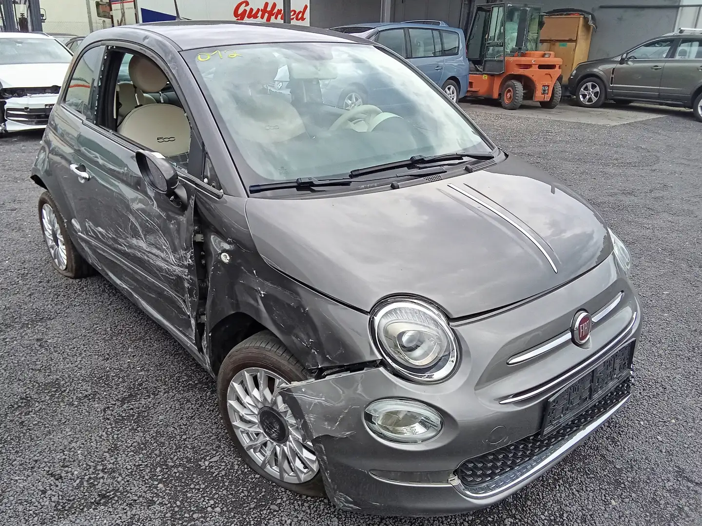Fiat 500 Lounge Grau - 2