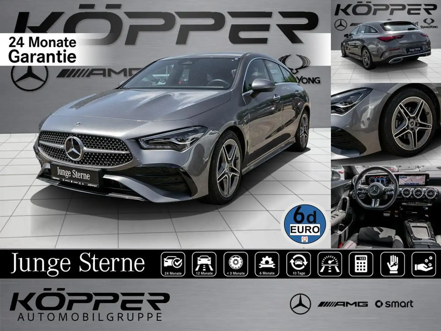 Mercedes-Benz CLA 180 AMG Advanced PLUS Kamera Gris - 1