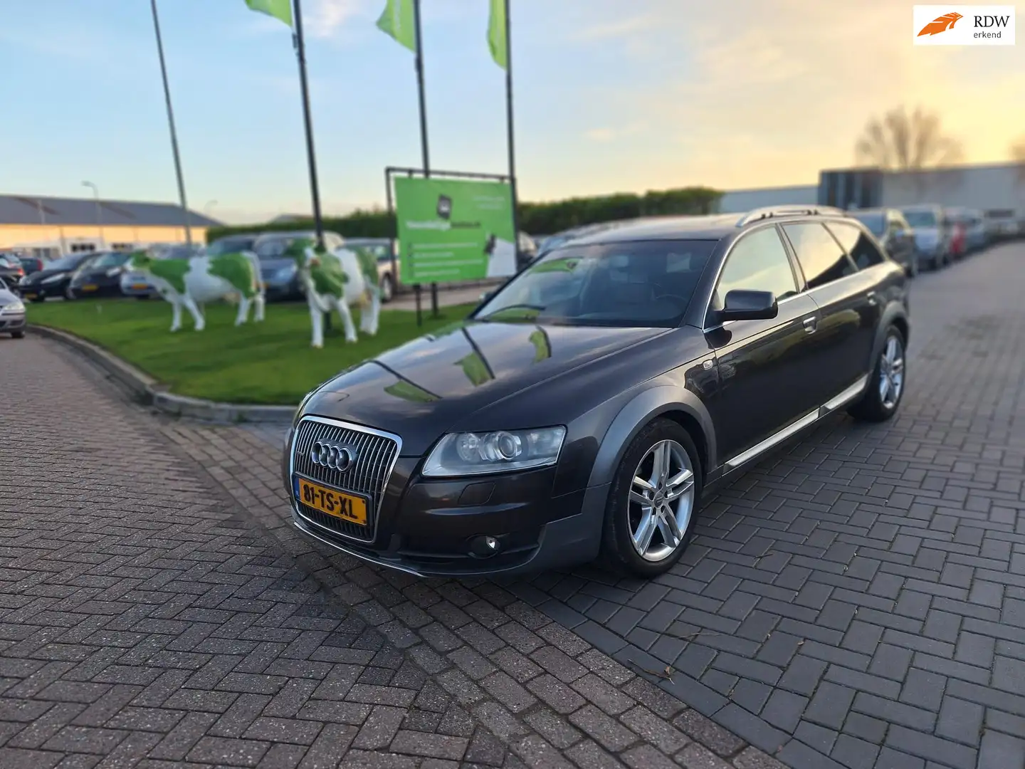 Audi A6 allroad quattro 3.2 FSI Pro Line / Hele dikke auto / APK d Grijs - 1