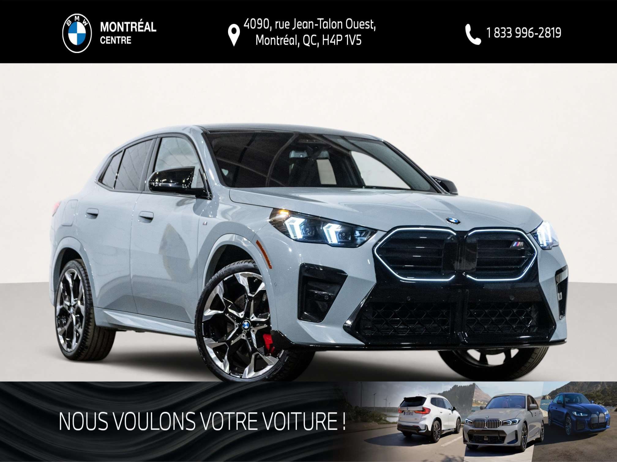 2026 BMW X2 M35i xDrive | Premium Amélioré | M Sport Pro | Fre