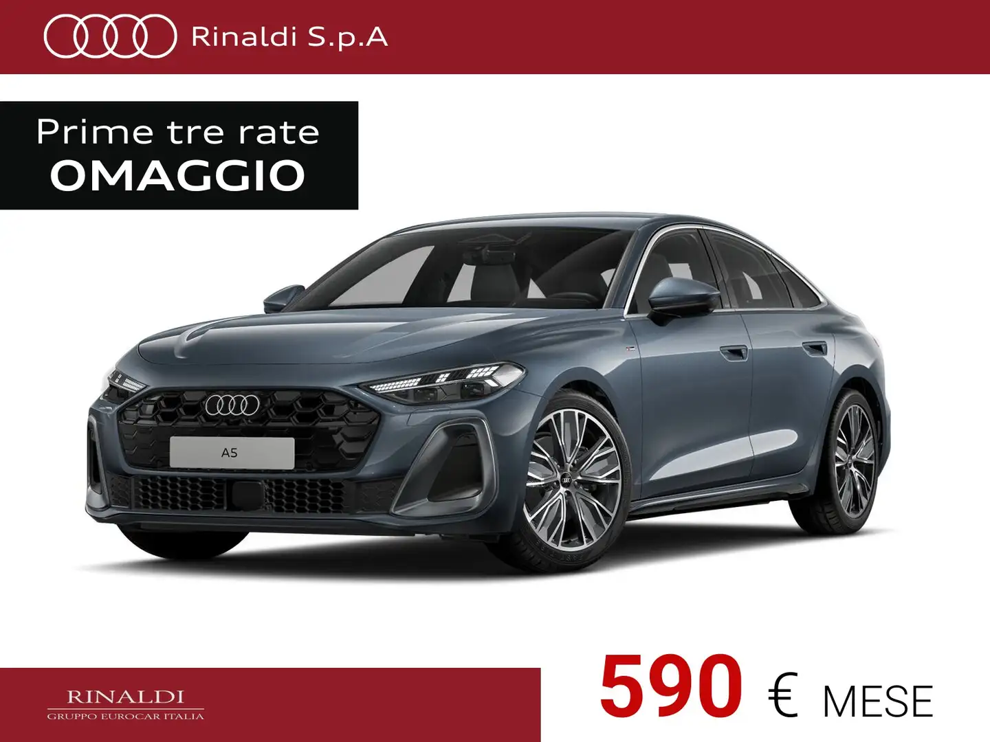 Audi A5 berlina 2.0 tfsi business quattro 204cv s-tronic Blu/Azzurro - 1