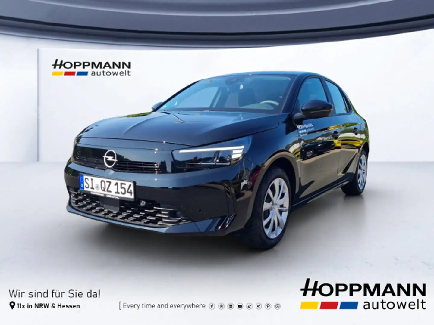 Opel Corsa F Edition Kamera SHZ Totwinkel Schwarz - 1