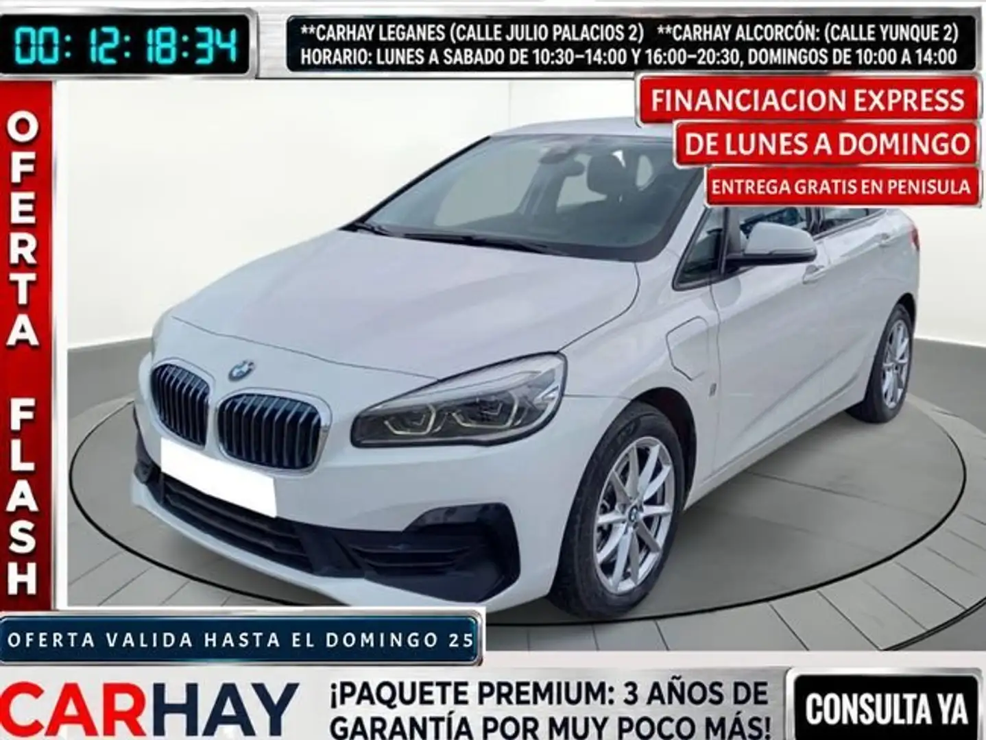 BMW 225 1.5 225XE IPERFORMANCE A Blanco - 1