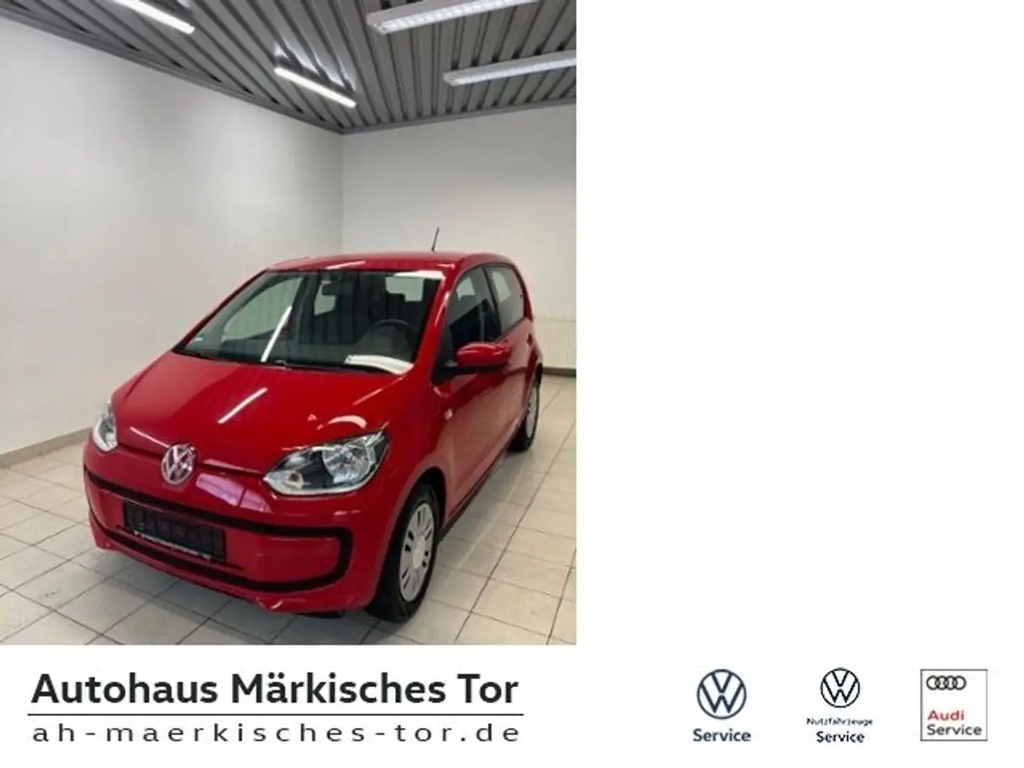 Volkswagen up! 1.0 5-tg. move Rot - 1