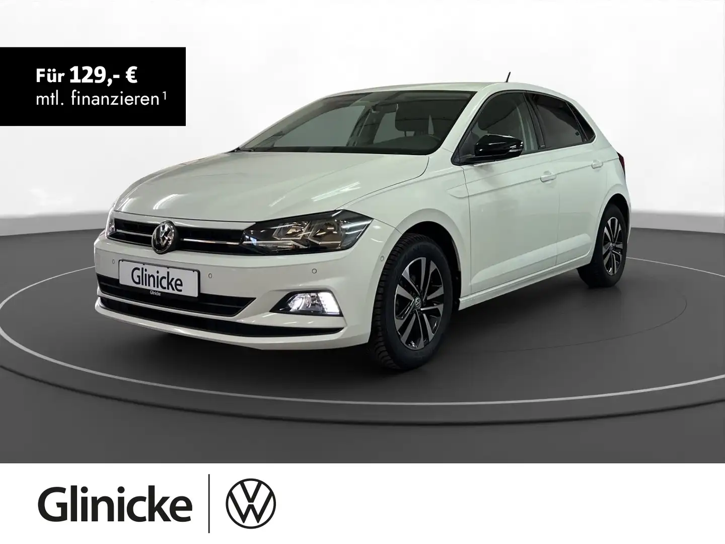 Volkswagen Polo 1.0 IQ.Drive LM 15" PDC vo+hi ACC Bianco - 1