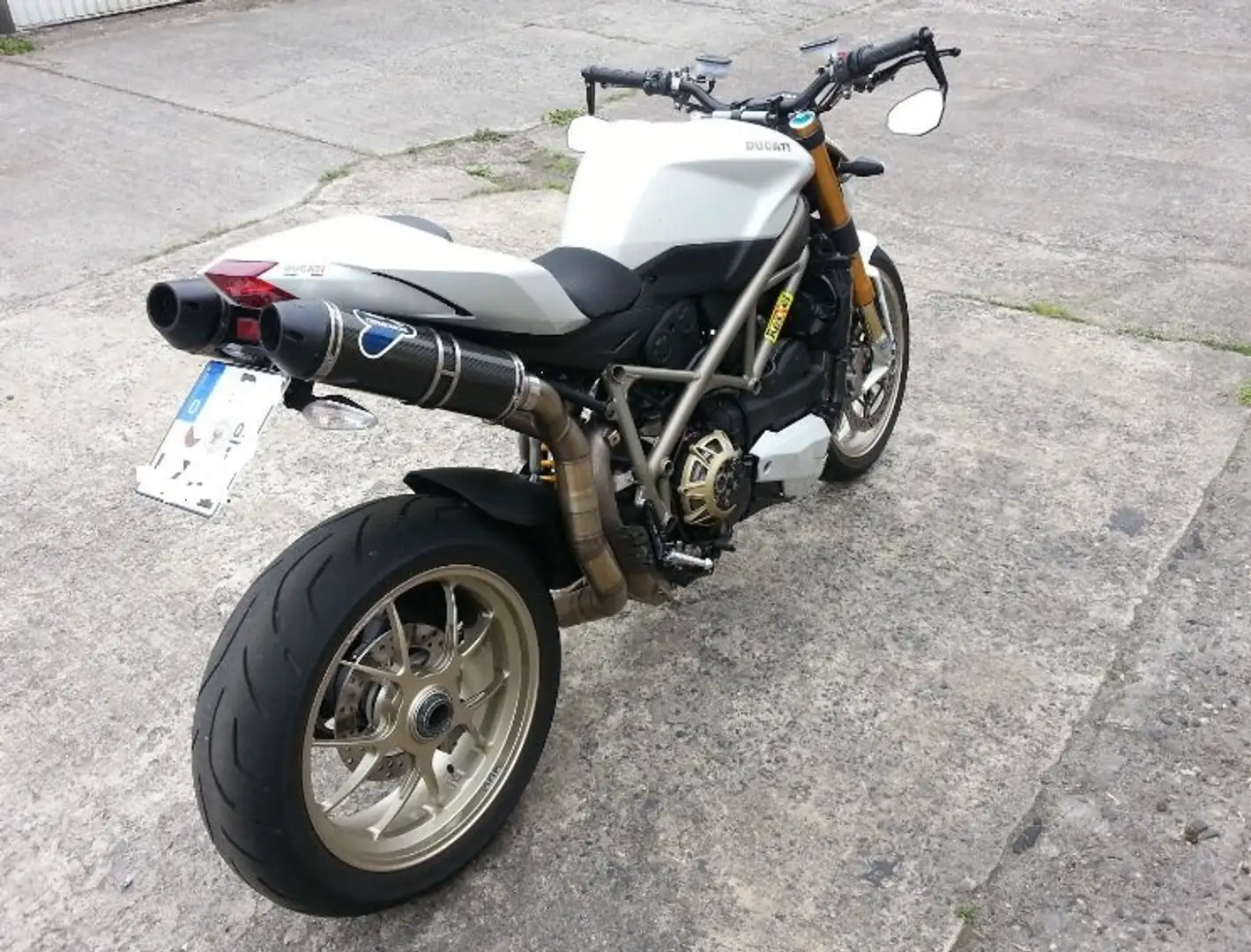 Ducati Streetfighter Blanc - 2