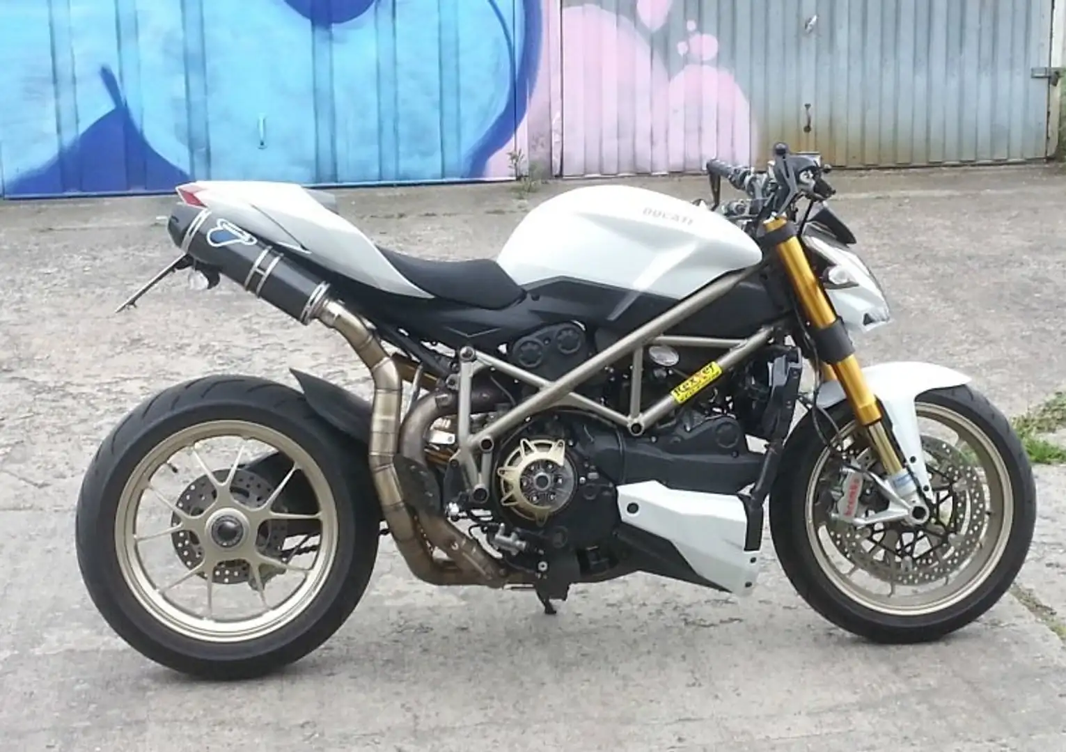 Ducati Streetfighter Blanc - 1