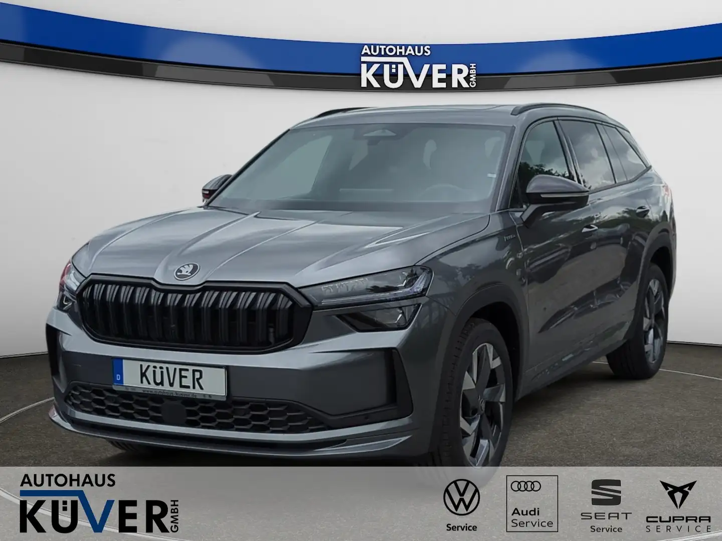 Skoda Kodiaq Sportline 1,5 TSI DSG Navi+Pano+AHK+7S Grau - 1