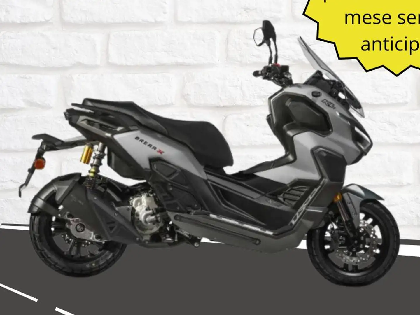 KL Motors Brera X 125 brera x 125 Zwart - 1