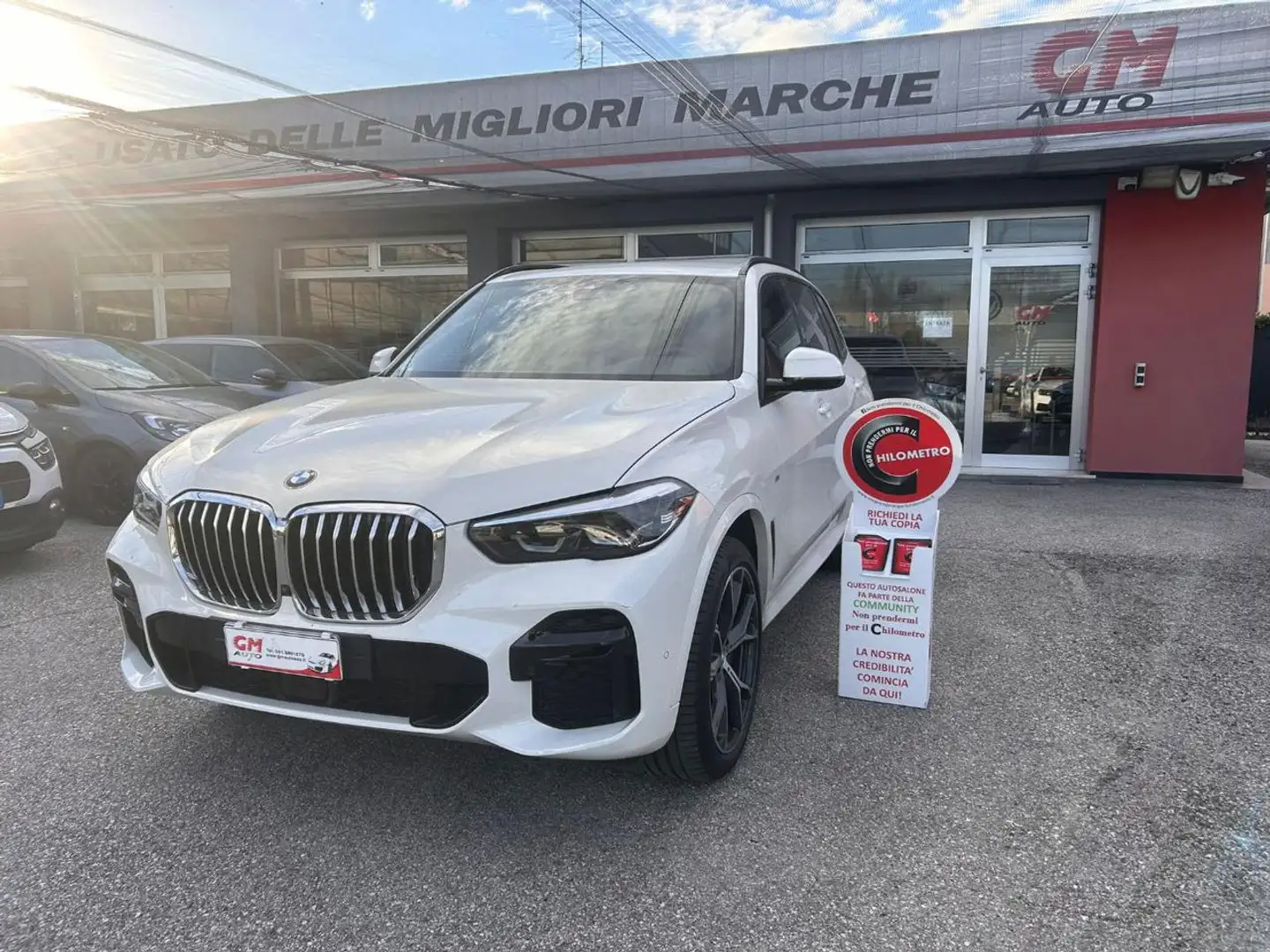 BMW X5 xDrive30d 48V Msport#GANCIOTRAINO Wit - 1